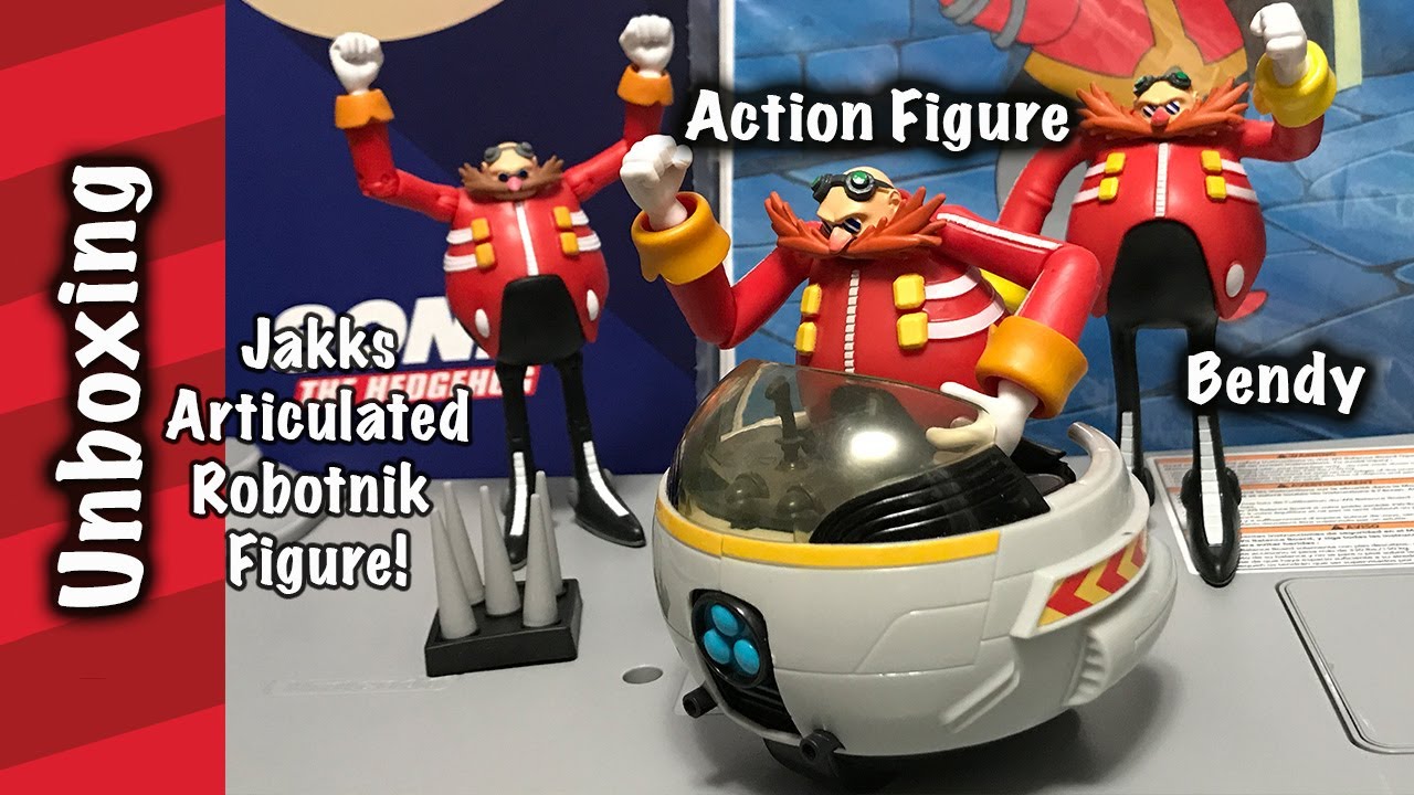Articulated Robotnik Figure Unboxing Jakks Pacific