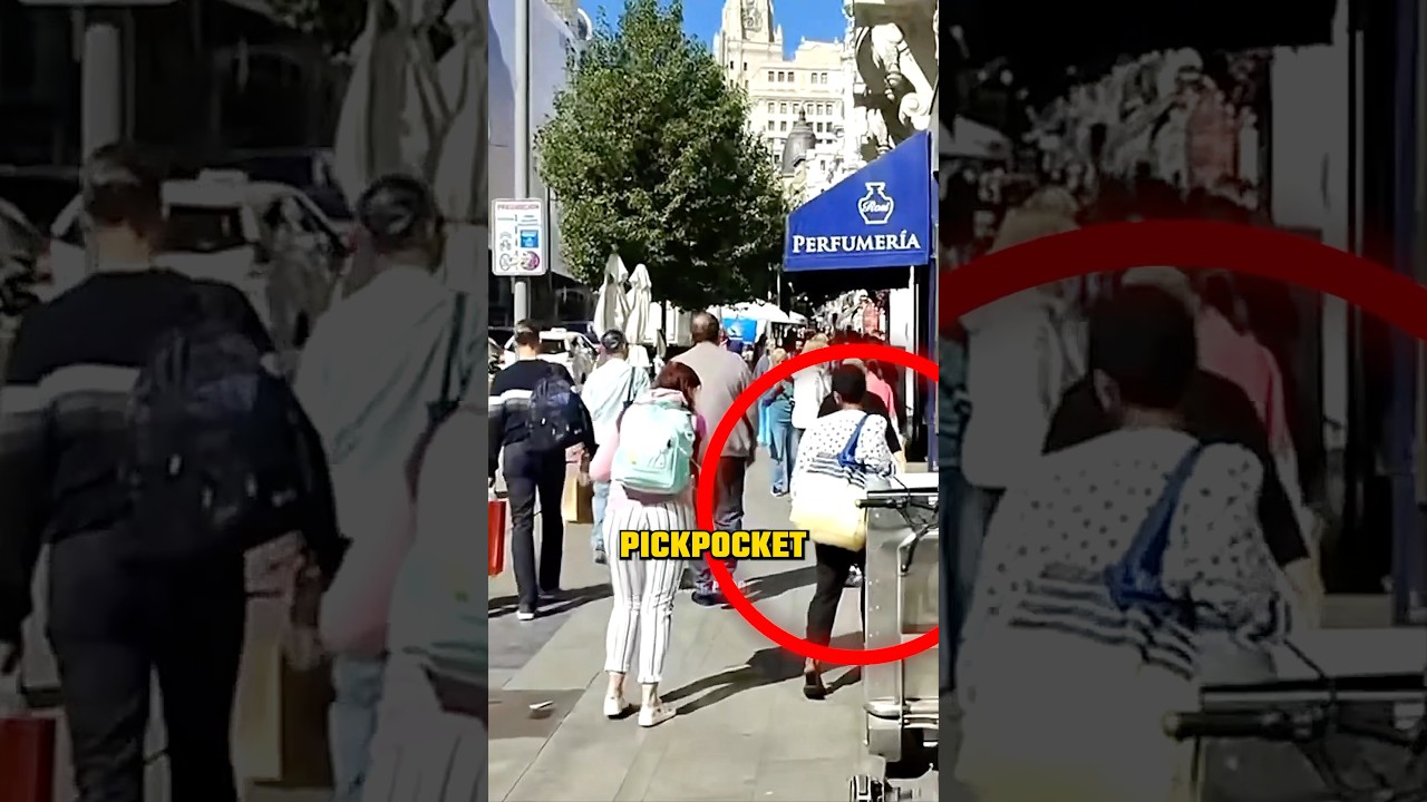 Pickpocket Gets Caught by the Cops