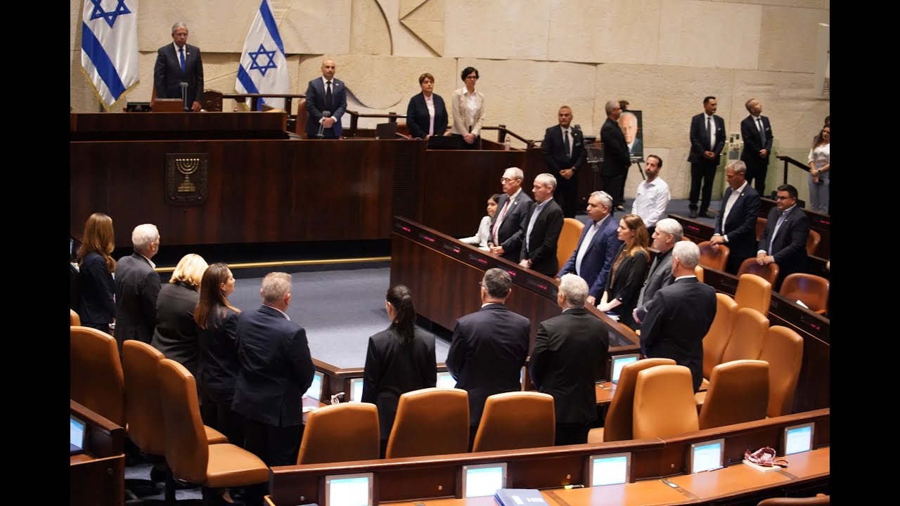 ישיבה מיוחדת לזכרו של ראש הממשלה ושר הביטחון לשעבר יצחק רבין ז