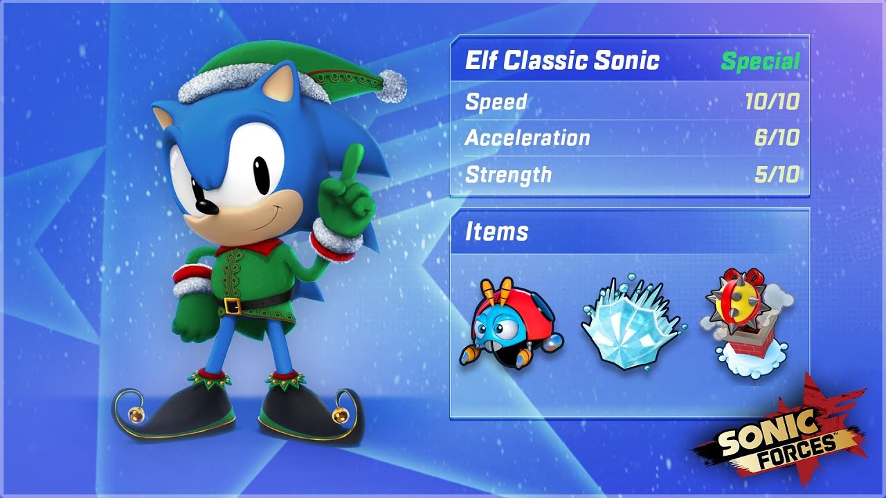 Sonic Forces Speed Battle - Elf Classic Sonic - Gameplay
