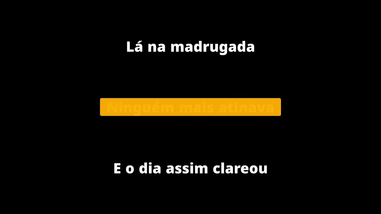 KARAOKE   PERDIDO NA NOITE