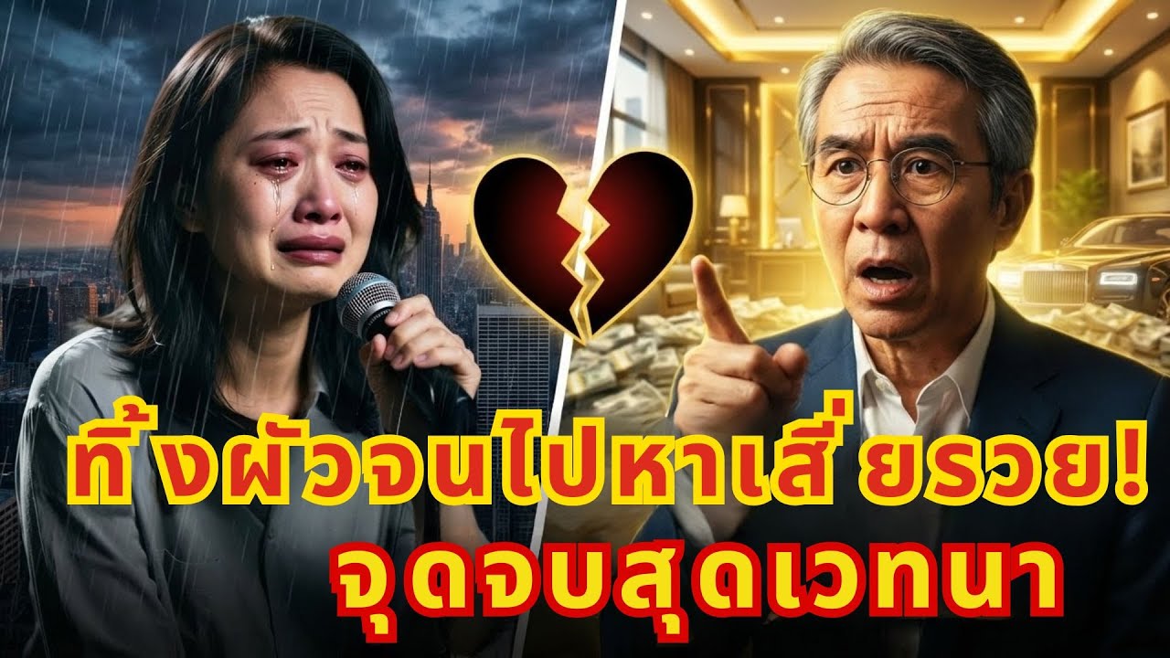 ทิ้งผัวจนไปหาเสี่ยรวย! จุดจบสุดเวทนา เมื่อกลับมาขอคืนดีแต่สายไปแล้ว