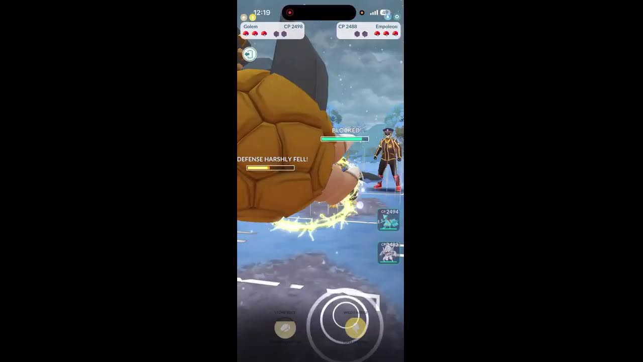 Pokemon Go Enter Go Battle league for battles