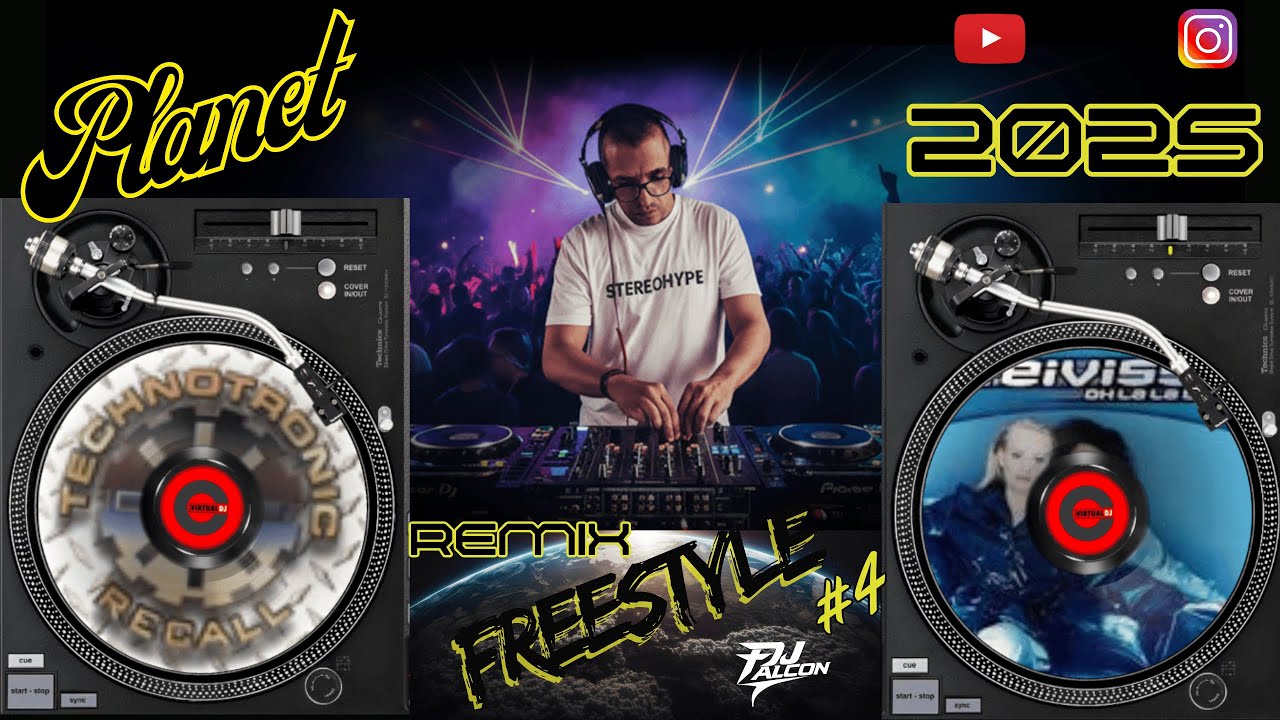 Planet Remix Freestyle FunkMelody vol.4 | Elvissa | Technotronic entre outros