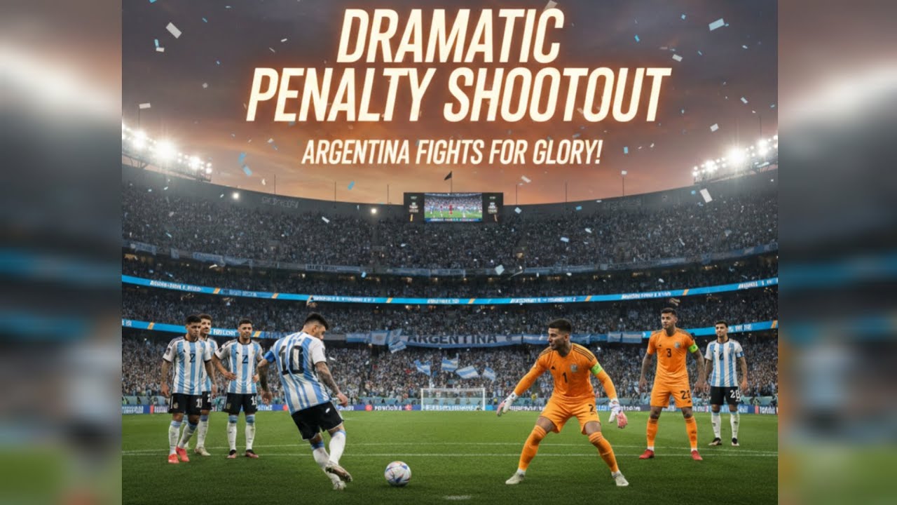 Argentina in UNREAL Penalty Thriller | THIS MATCH REFUSED TO END 😱 