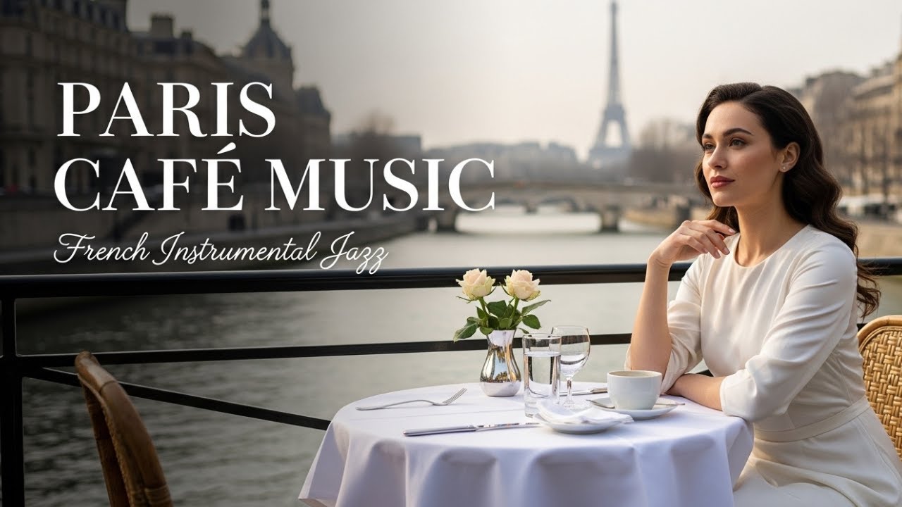 Paris Afternoon Café ☕ French Jazz Instrumental | Warm & Relaxing Vibes