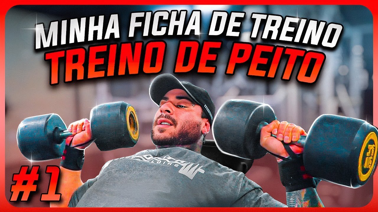 MINHA FICHA DE TREINO DE PEITORAL - LEO STRONDA