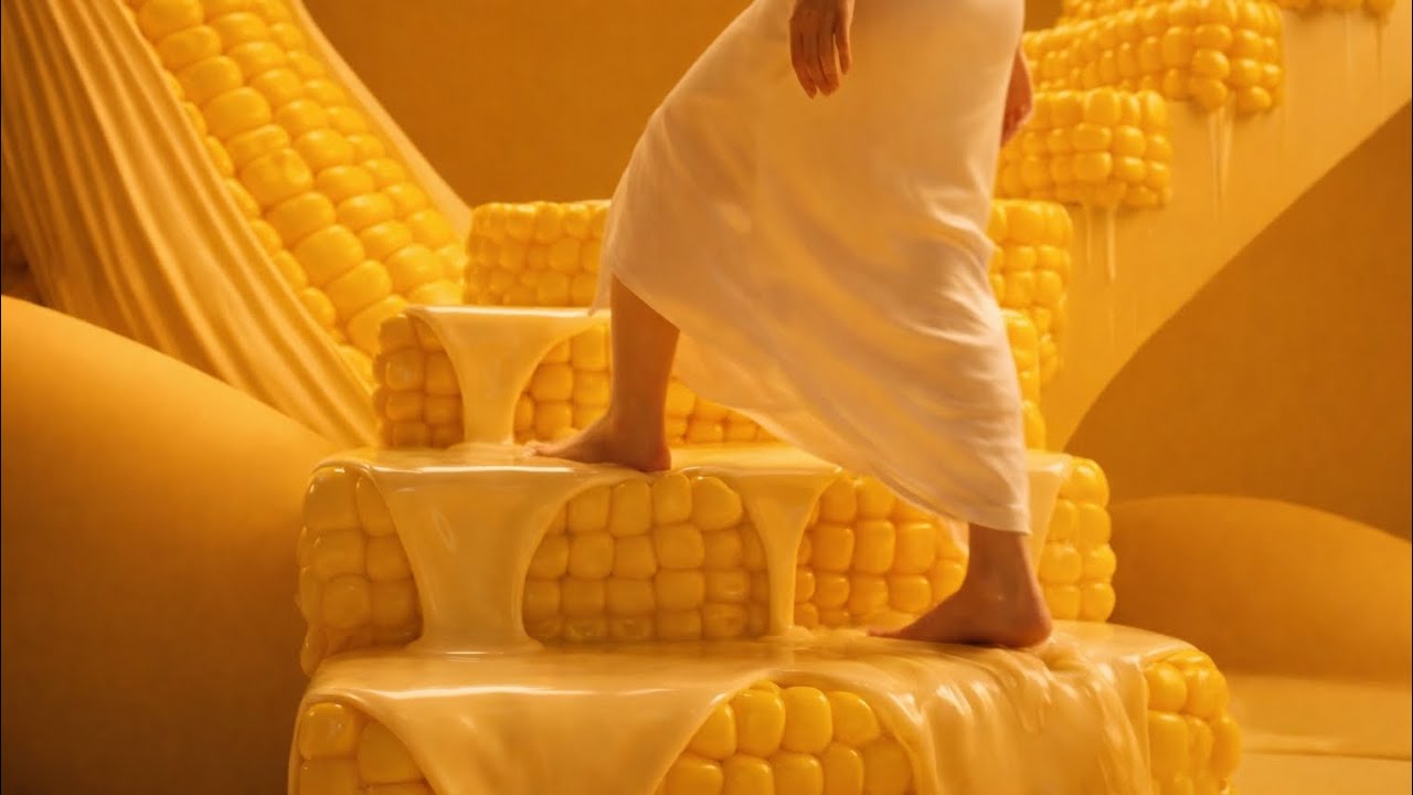 Would You Walk on These Corn Stairs? 🌽🤯