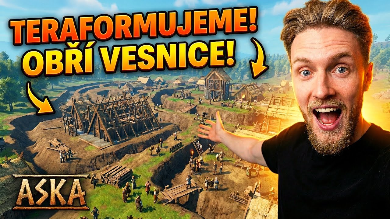 BOURÁM CELOU VESNICI! Velká přestavba začíná | ASKA #3