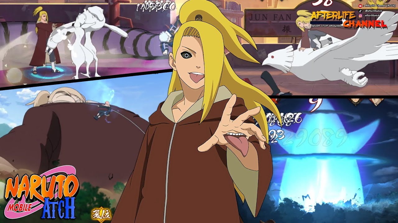 Naruto Mobile - สอนเล่น Deidara Edo Tensei แบบละเอียด [ATCH]