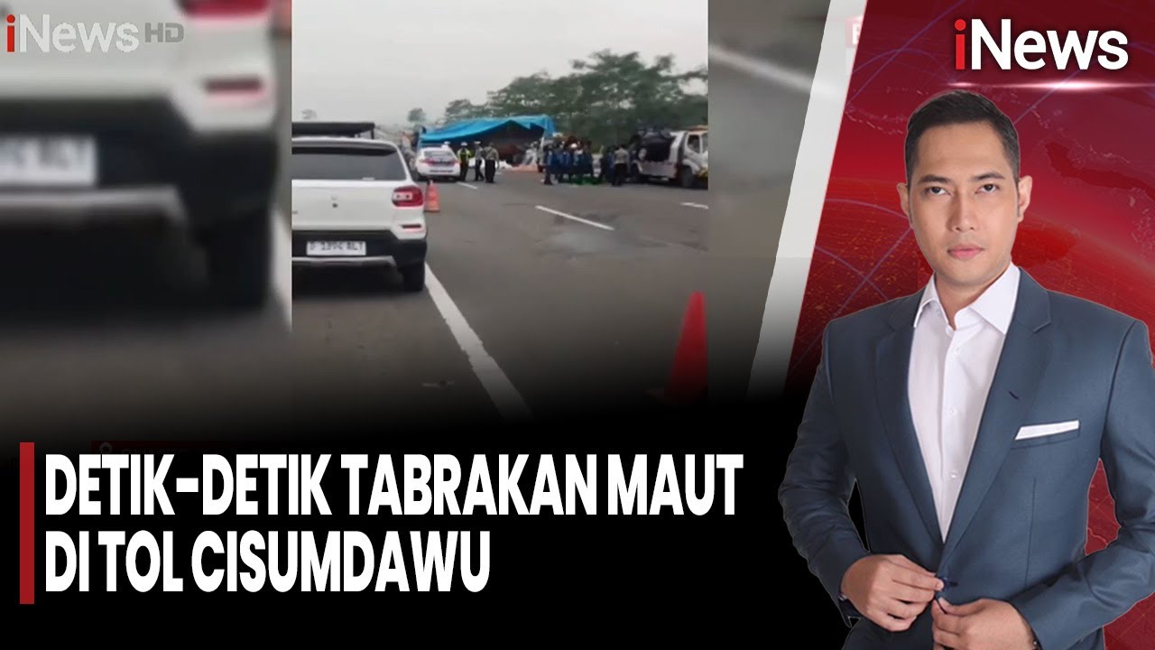 Detik - Detik Tabrakan Maut Tol Cisumdawu | iNews Room (26/01)