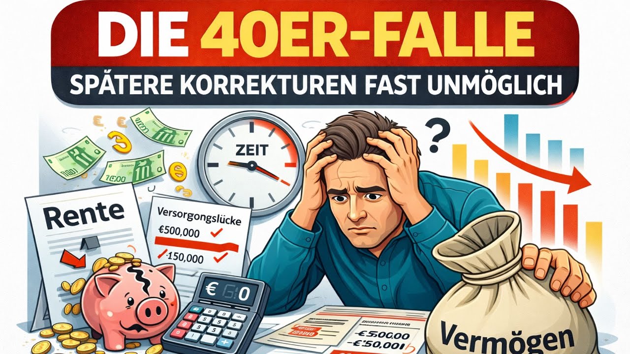 Die 40er-Falle: Warum spätere Korrekturen fast unmöglich werden