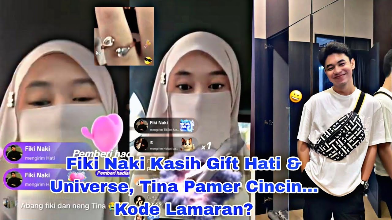 Rumor Nikah Fiki Naki & Tinandrose Terjawab, Netizen Yakin Mereka Jodoh!
