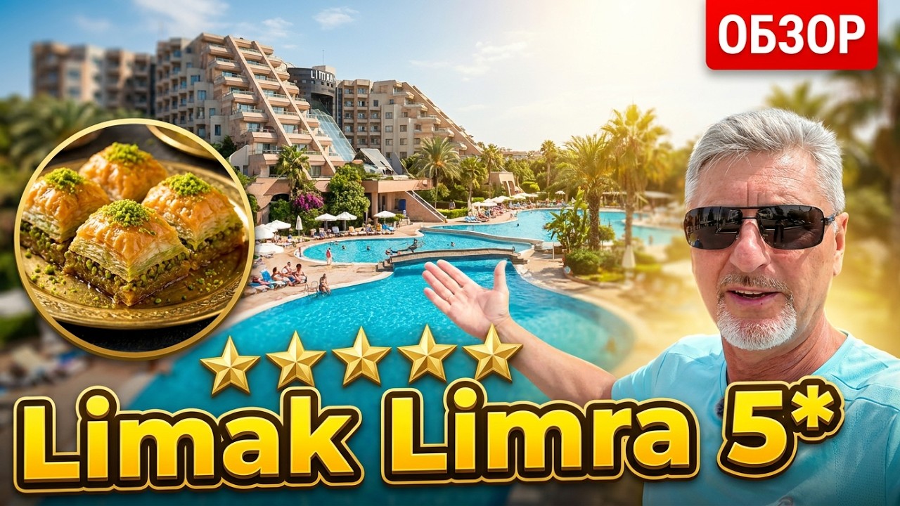 ЛУЧШИЙ в Кириш!!! Limak Limra Hotel & Resort 5*🌴Кириш Турция