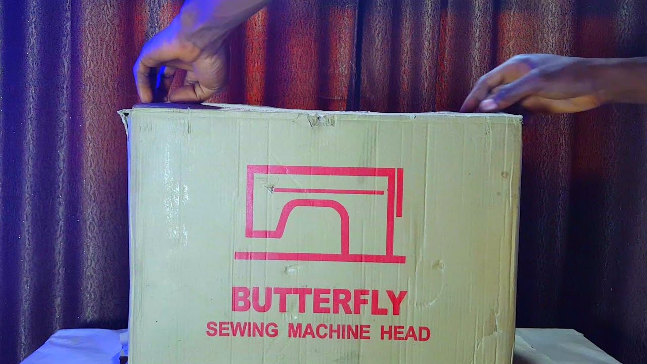 How to install a butterfly sewing machine