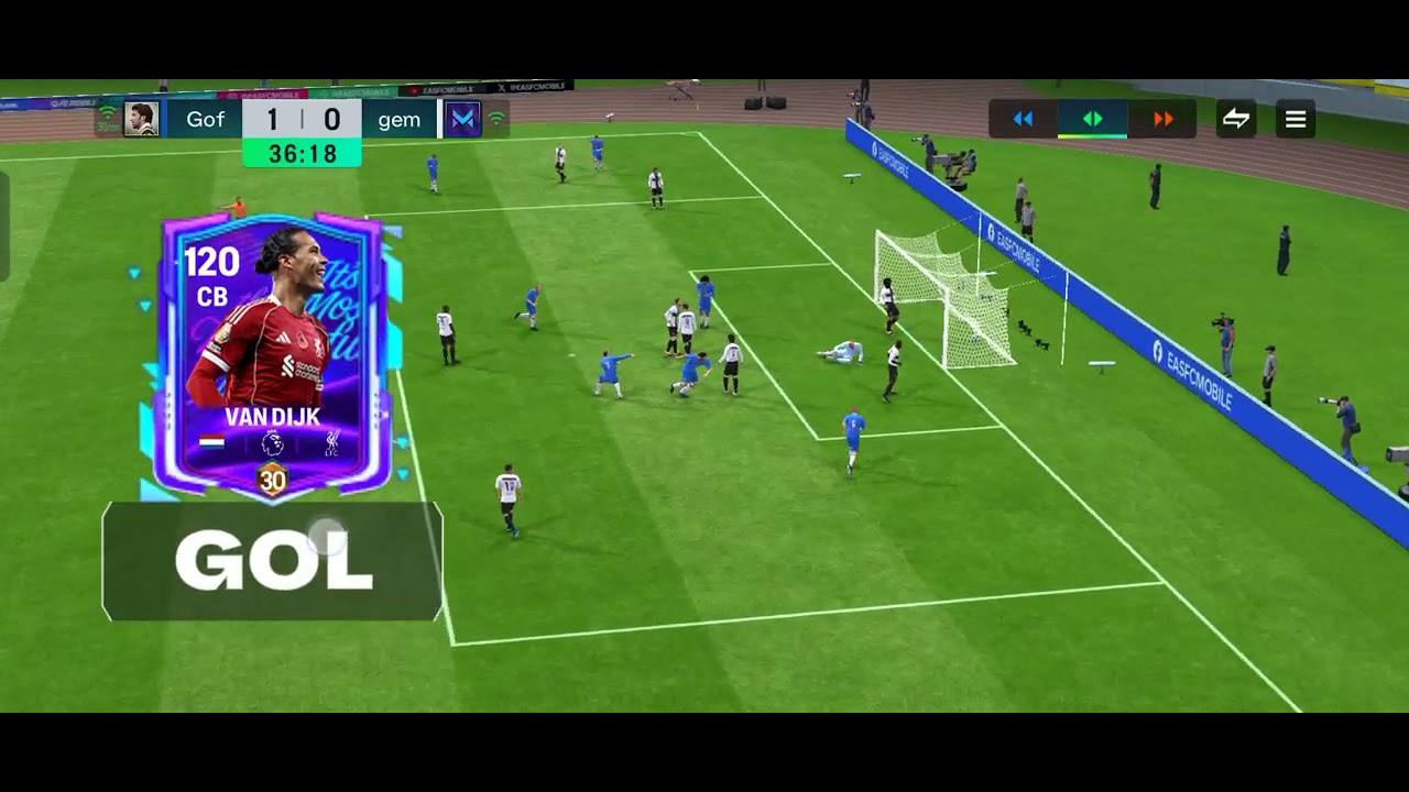 Dont do this. !!! When opponent get a goal for draw in 30 minutes