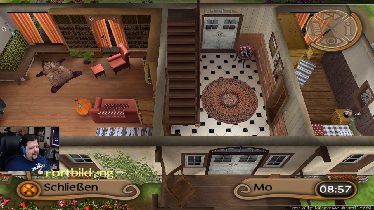 Mein Gest&uuml;t! (Dithard wird von Khaddy geritten)