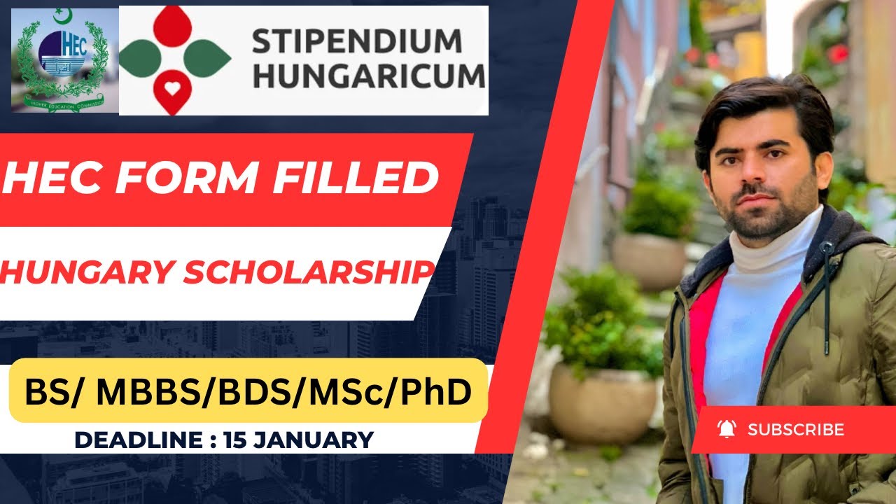 How to fill HEC form for HUNGARY Scholarship| MBBS| BDS|BS|MS|PhD| @Ijaz-Hussain