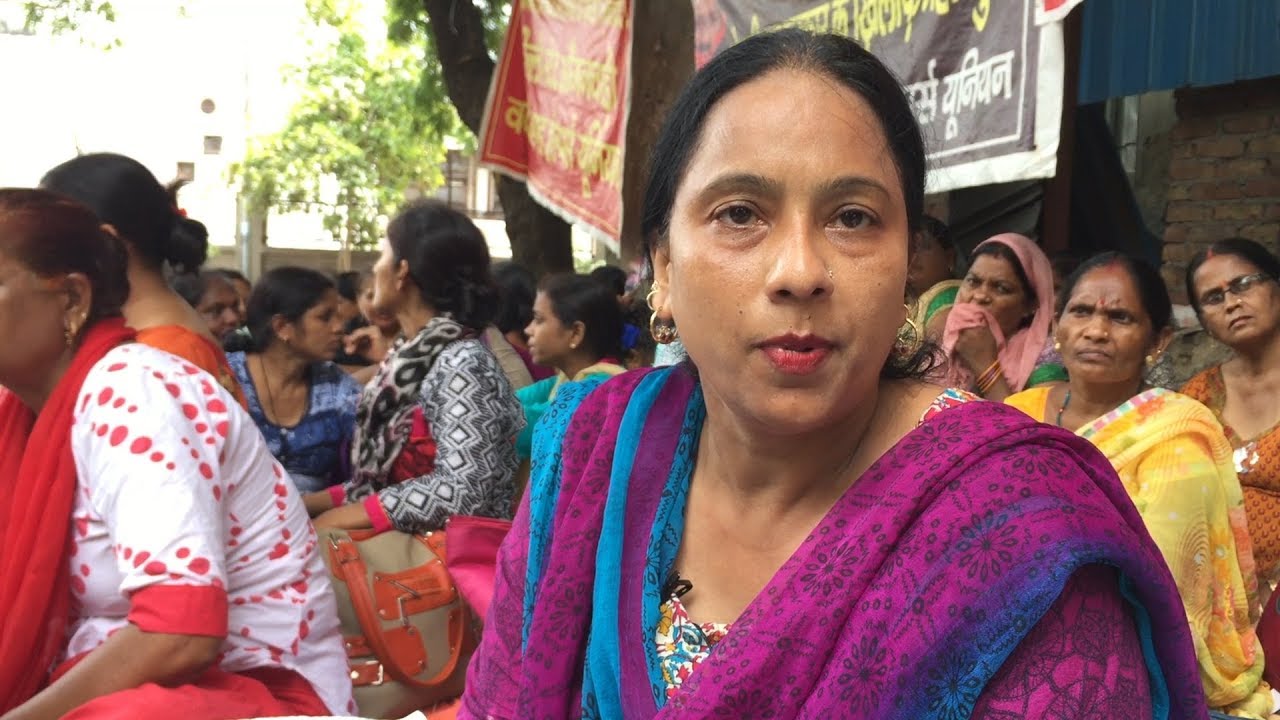 Anganwadi Workers and Helpers on Strike, Demand Minimum Wage