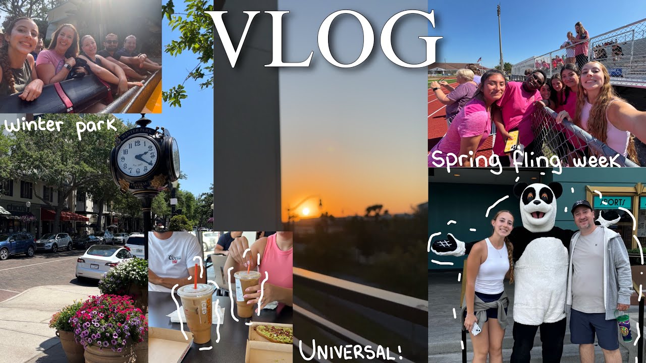 VLOG!! *High School, Orlando, Universal, Winter Park, Dubai Chocolate, Outlet*