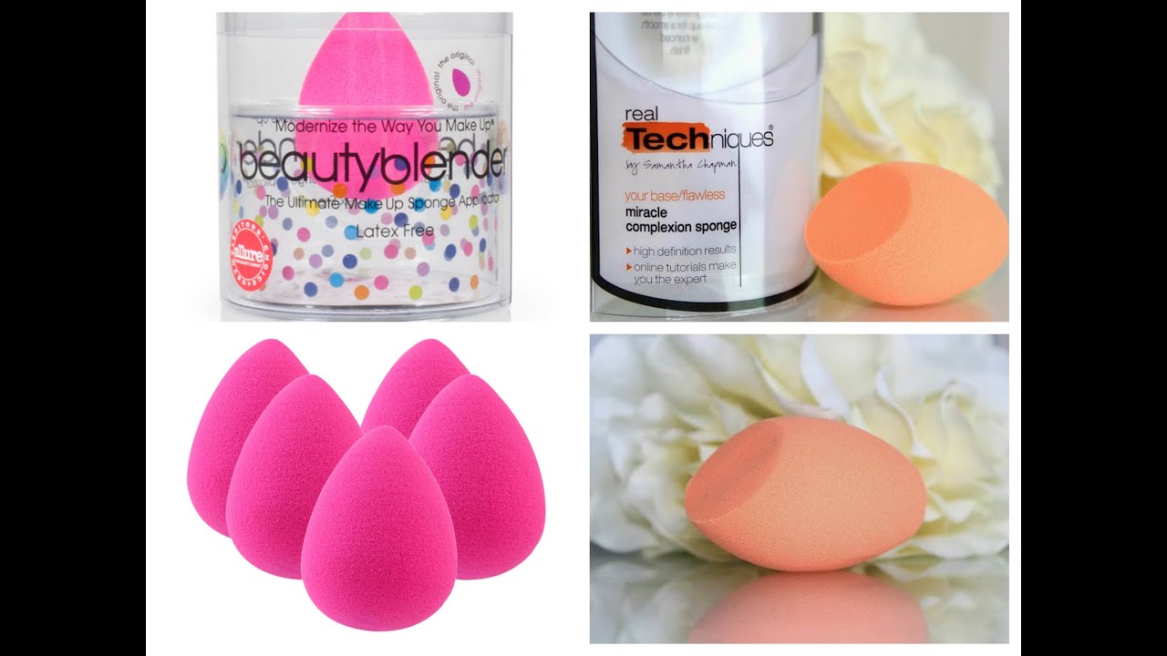 КАКОЙ СПОНЖ ВЫБРАТЬ? Beauty Blender или Real Techniques