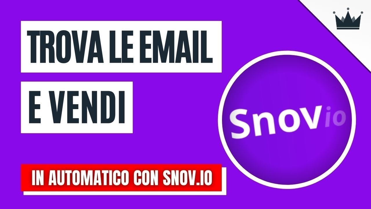 Come TROVARE INDIRIZZI EMAIL 🔥 di NUOVI clienti con SNOVIO [+VENDITE! 🤑]