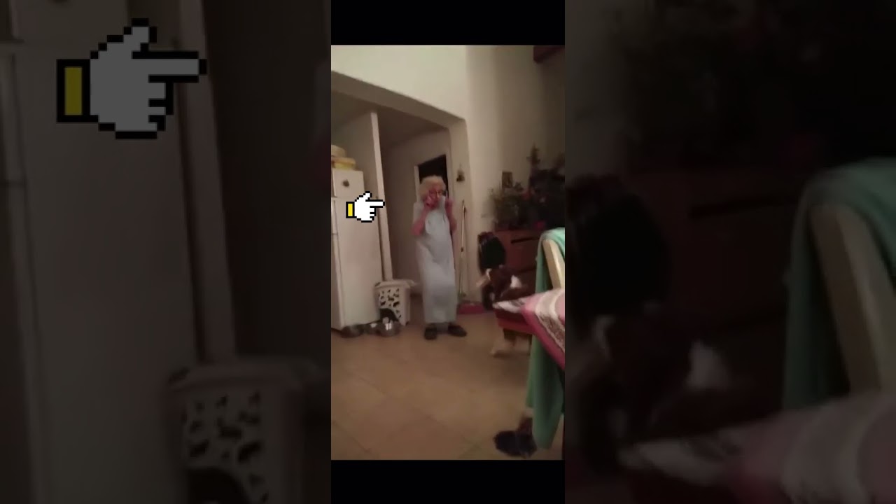 #shorts Abuela tropieza y cae: una compilaci&oacute;n de risa