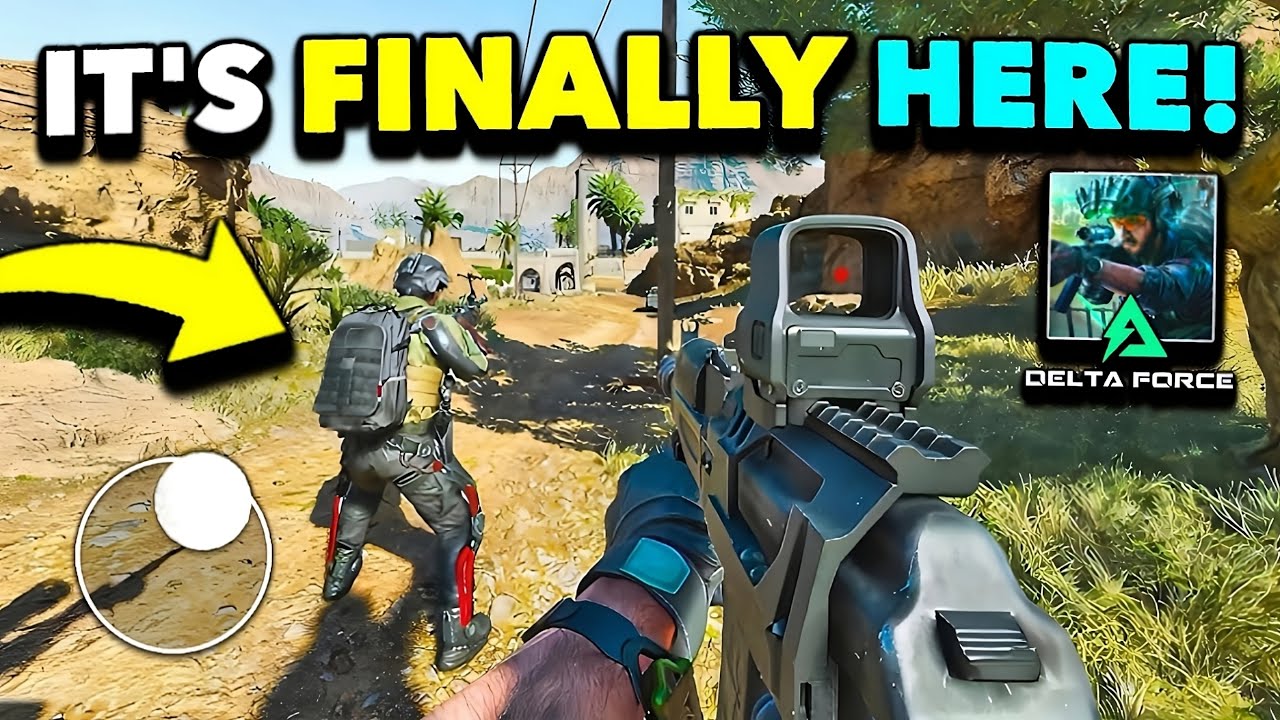 DELTA FORCE MOBILE УЖЕ ЗДЕСЬ! КАК ИГРАТЬ! (НОВЫЙ МОБИЛЬНЫЙ ШУТЕР AAA-КЛАССА)
