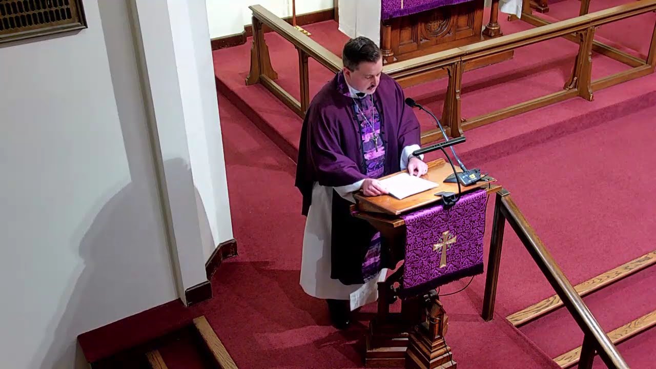 Central Lutheran worship service Ash Wednesday 2-18-26