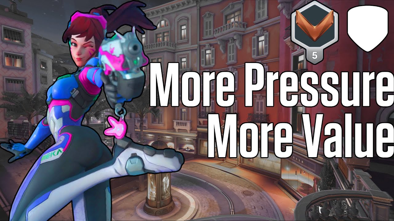 Time your Pressure Properly | Overwatch 2 Bronze DVa Replay Review