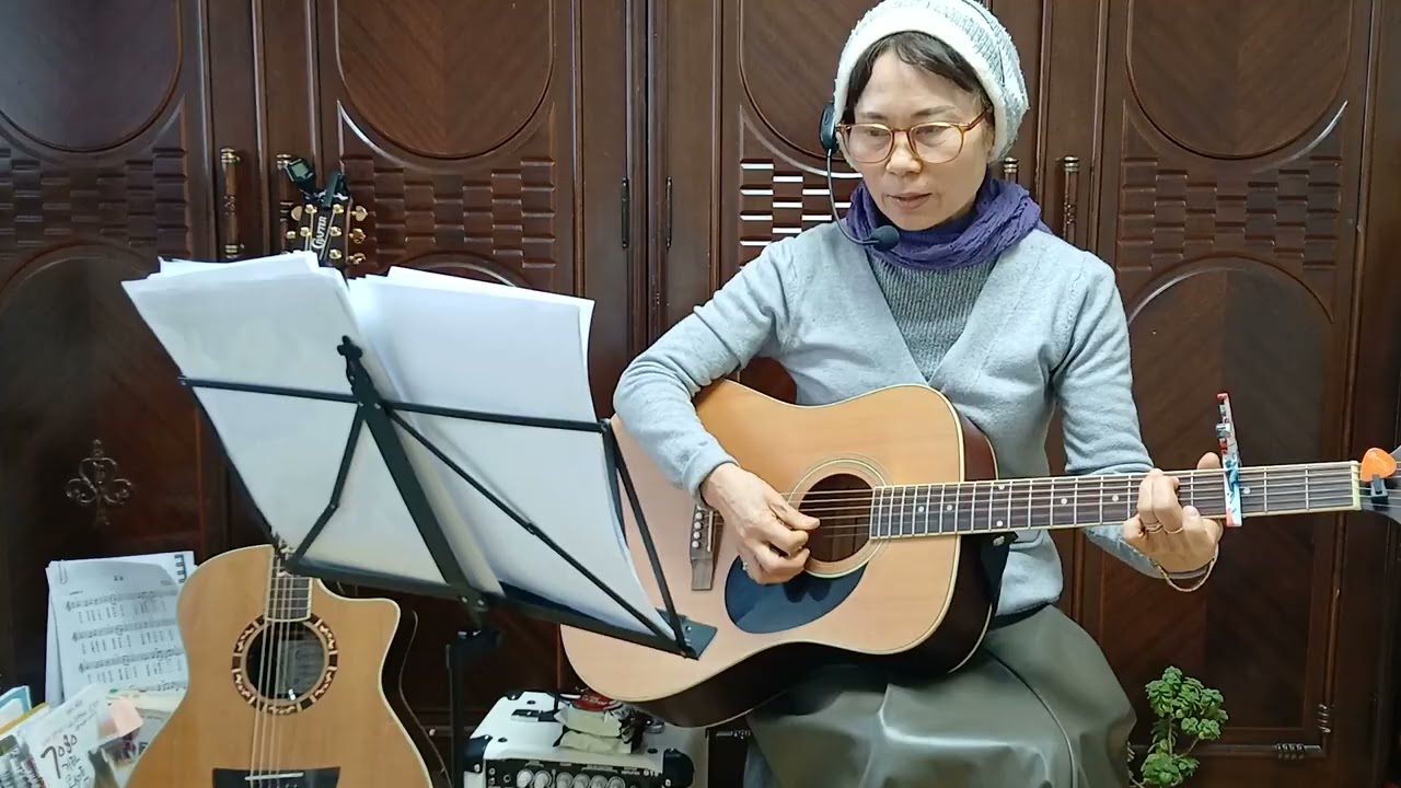 #바보 #윤형주 cover ( 피크 피킹 기법 )