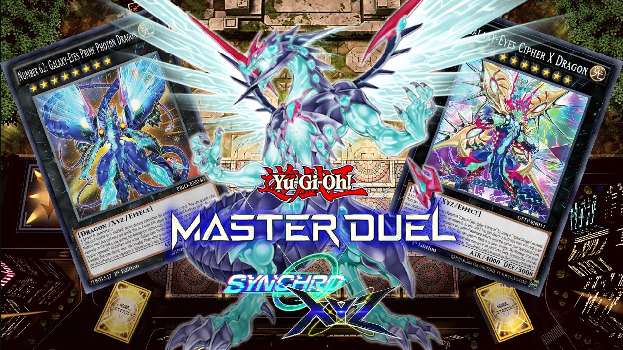 GALAXY EYES ONE TURN KILL & NEGATES | SYNCHRO X XYZ FESTIVAL | YU-GI-OH! MASTER DUEL