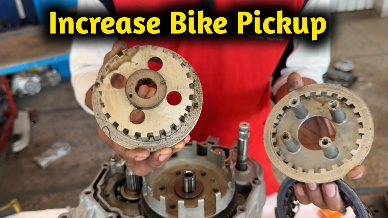 Honda CG 125 clutch plates clutch housing and clutch box fitting || motorcycle mechanical course