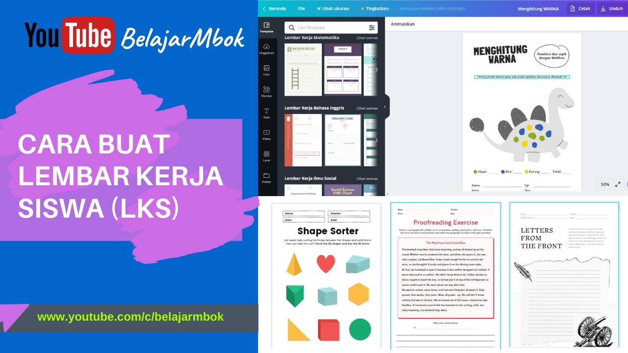 Cara Mudah Membuat LKS (Lembar Kerja Siswa)