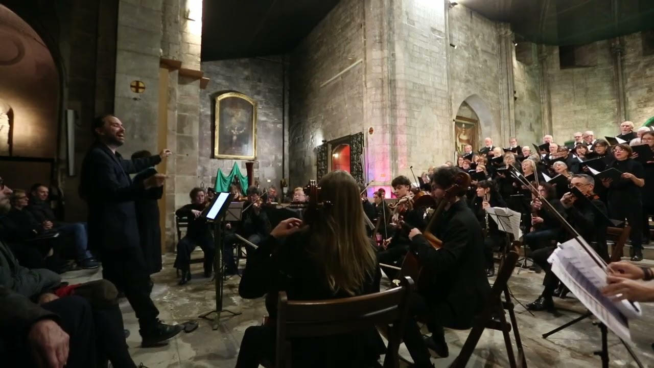 CHOEURS DE PROVENCE CONCERT DU 21/11/25 ABBAYE DE ST VICTOR MARSEILLE FESTIVAL DES VOIX DES SUDS