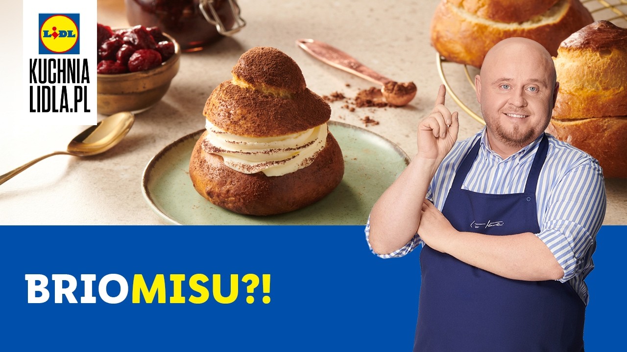 Deser ala tiramisu w brioszce | Paweł Małecki & Kuchnia Lidla