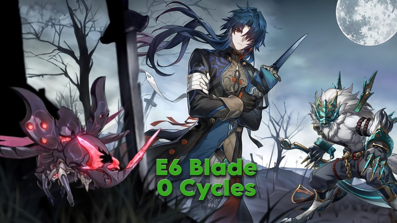 3.4 MoC 12 BUFFED E6 Blade 0 Cycles | Honkai Star Rail