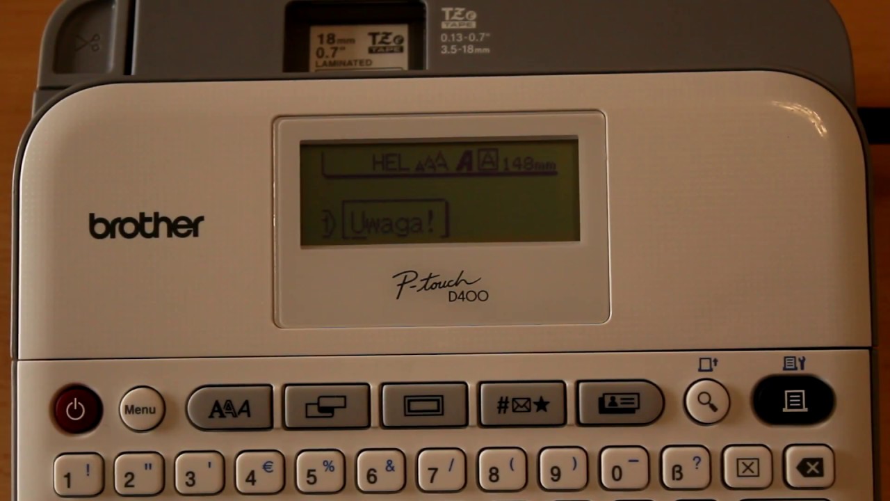 Brother P-touch PT-D400VP Beschriftungsgerät