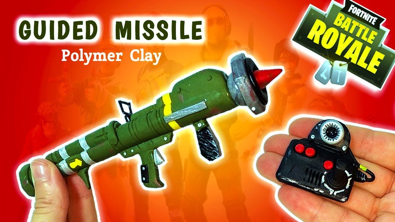 GUIDED MISSILE | FORTNITE | Polymer Clay Tutorial