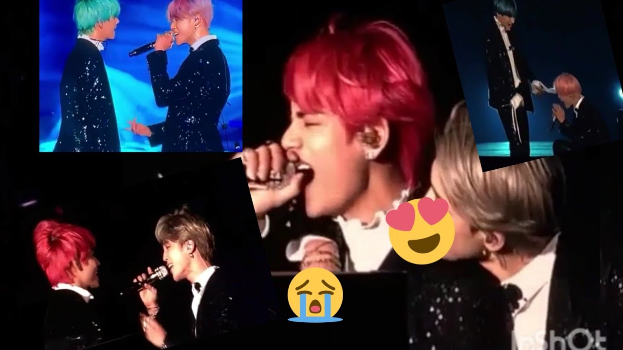 Vocals of jimin and taehyung in magic Shop | compilation
💜