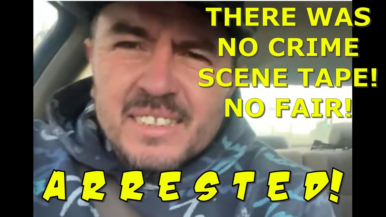 Frauditor ARRESTED and blames it on the lack of crime scene tape! | Darwin Award Recipient!