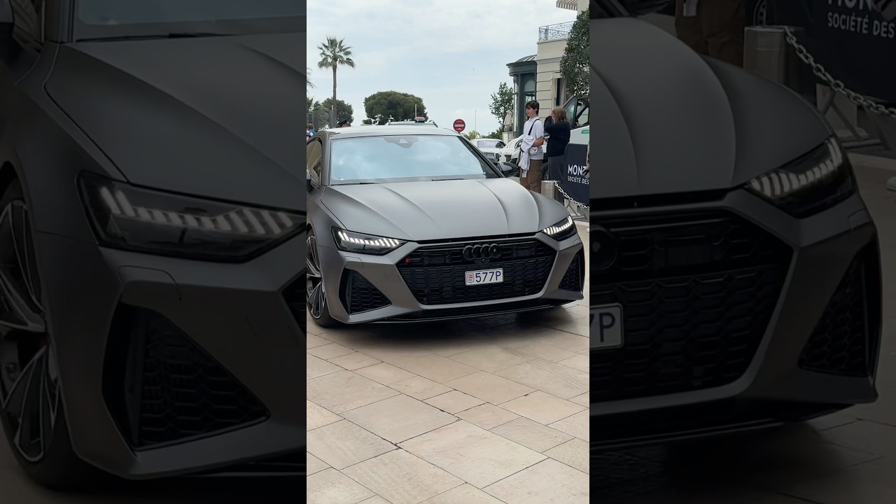 Monaco Couple enjoying the Audi RS7 