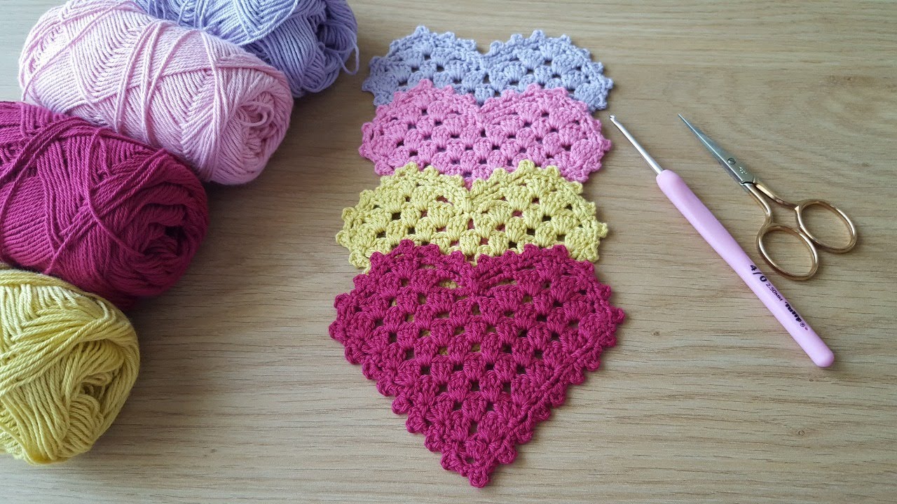 Örgü kalp yapımı/Örgü modelleri