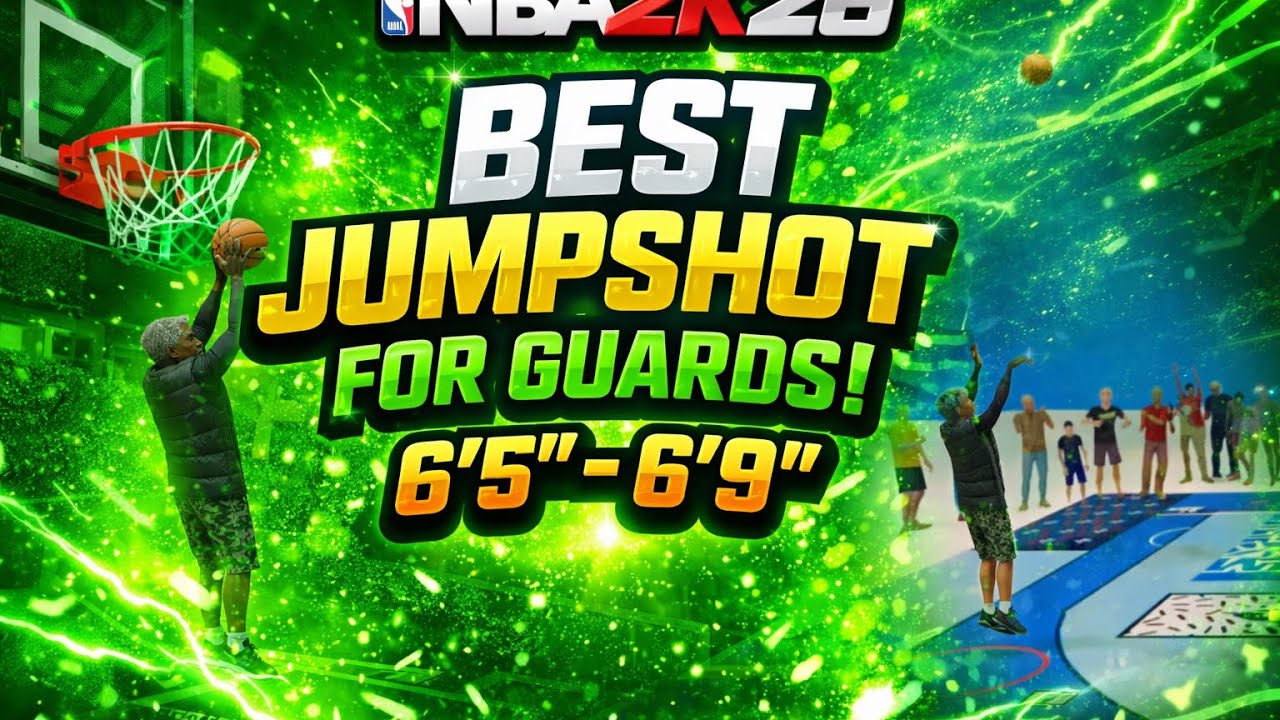 BEST JUMPSHOTS for EVERY :HEIGHT + THREE POINT RATING in NBA2K26!