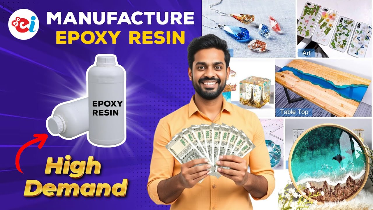 Epoxy Resin Manufacturing Plant: कैसे शुरू करें? पूरी जानकारी | Booming Chemical Business