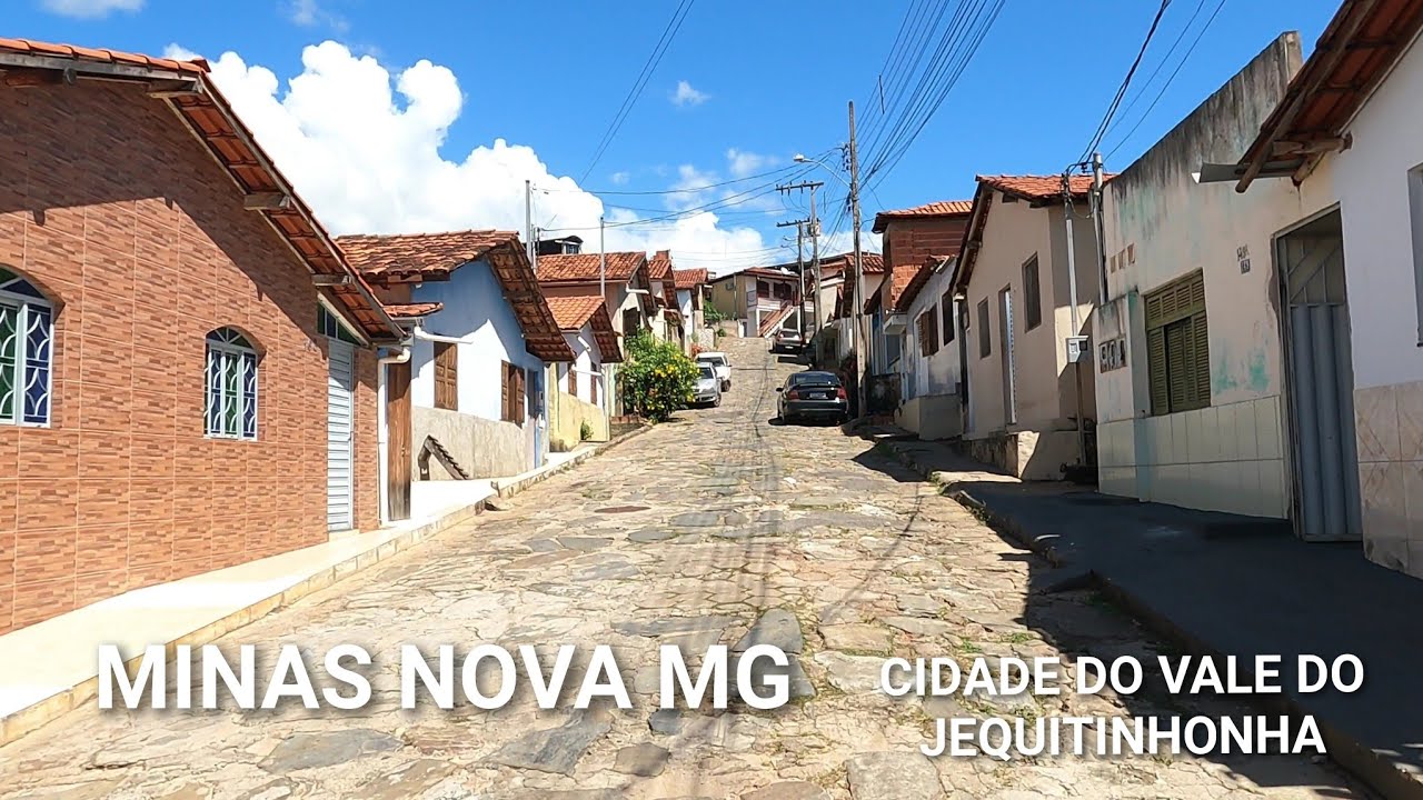 INTERIOR DE MINAS GERAIS | MINAS NOVA MG , PASSEIO PELA À CIDADE DE MINAS NOVA MG, ERA TERRA DO OURO
