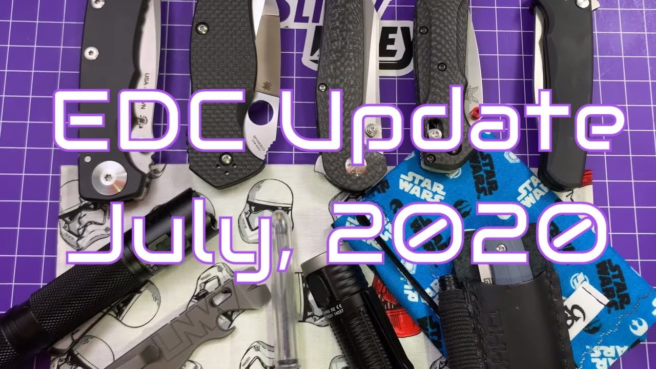 EDC Update July, 2020 - Knives AND Other Stuff!