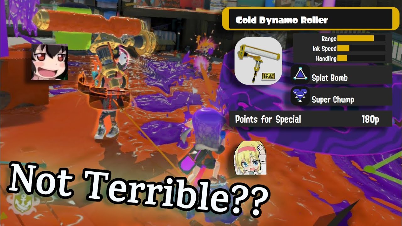 GOLD DYNAMO ROLLER ~ Anarchy Series