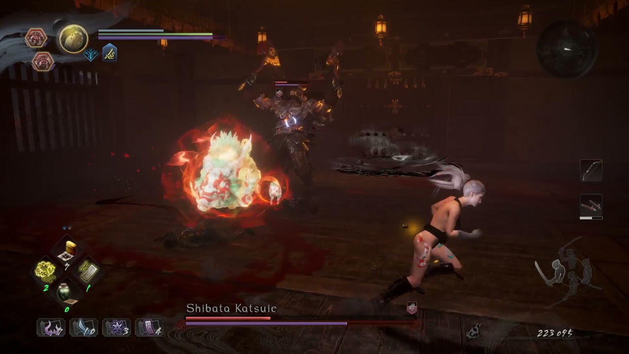 Breaking Shibata Katsuie tusks (easiest tactic to beat the boss)