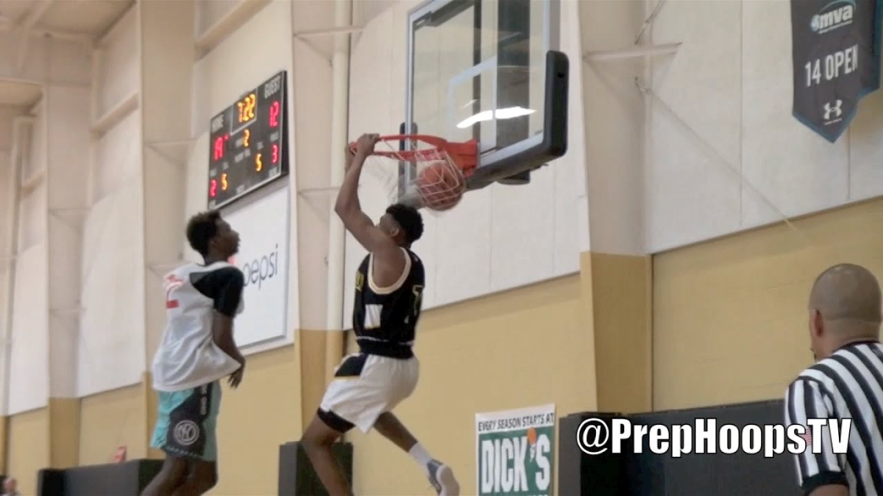 Earnest Sanders Jr. 2020 Flint Beecher - Storm Classic DUNK REEL